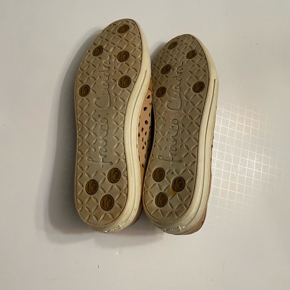 Franco Cuadra Brown casual Women's Python Snakeskin Leather Sneakers US 7-71/2 - Picture 14 of 15